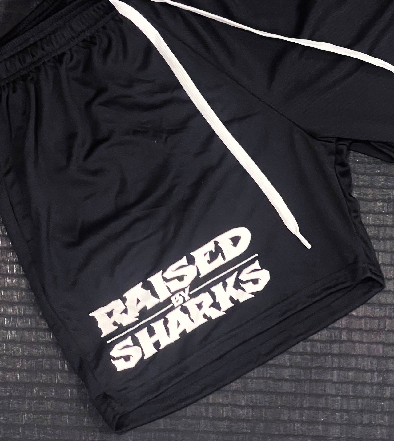 Black Flag Jersey Shorts