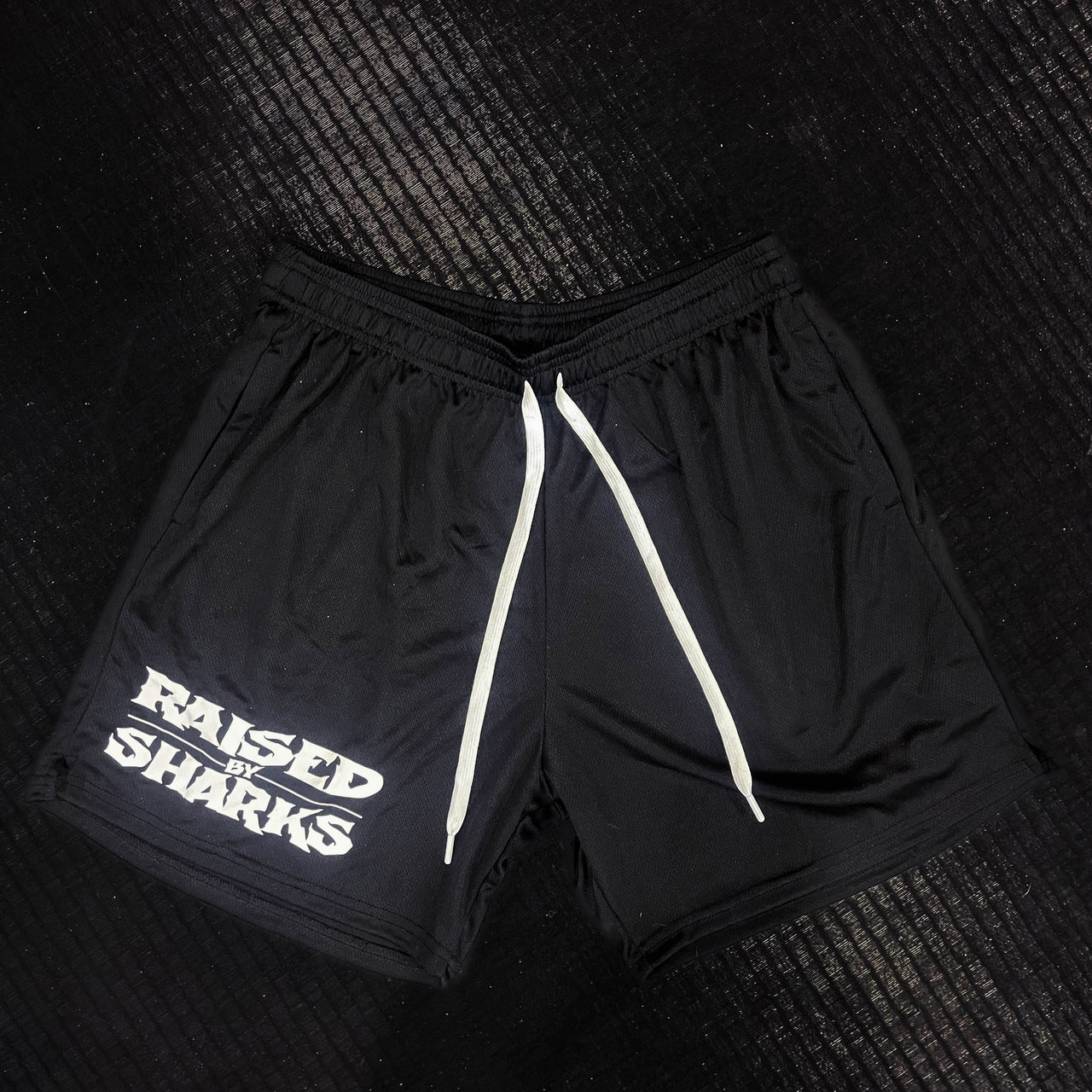 Black Flag Jersey Shorts